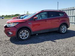 Ford salvage cars for sale: 2018 Ford Escape SE