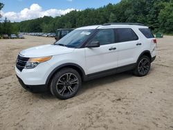 Salvage cars for sale at North Billerica, MA auction: 2013 Ford Explorer