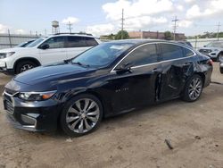 Chevrolet salvage cars for sale: 2016 Chevrolet Malibu Premier