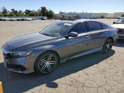 Salvage cars for sale at Martinez, CA auction: 2021 Honda Accord Touring