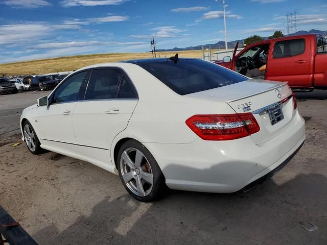 2012 Mercedes-Benz E 350 4matic