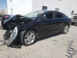 Salvage cars for sale at Farr West, UT auction: 2015 Chrysler 200 Limited