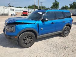 Vehiculos salvage en venta de Copart Oklahoma City, OK: 2022 Ford Bronco Sport BIG Bend