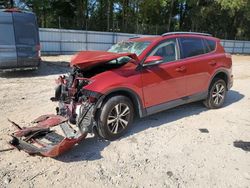 Salvage cars for sale at Austell, GA auction: 2016 Toyota Rav4 XLE