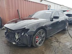 Salvage cars for sale at New Britain, CT auction: 2015 Maserati Ghibli S