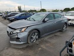 Nissan salvage cars for sale: 2020 Nissan Altima S