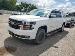 Salvage cars for sale at Bridgeton, MO auction: 2017 Chevrolet Suburban K1500 LT