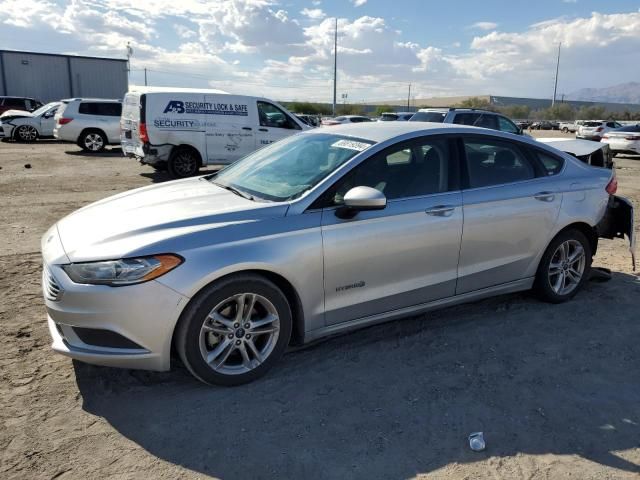 2018 Ford Fusion SE Hybrid