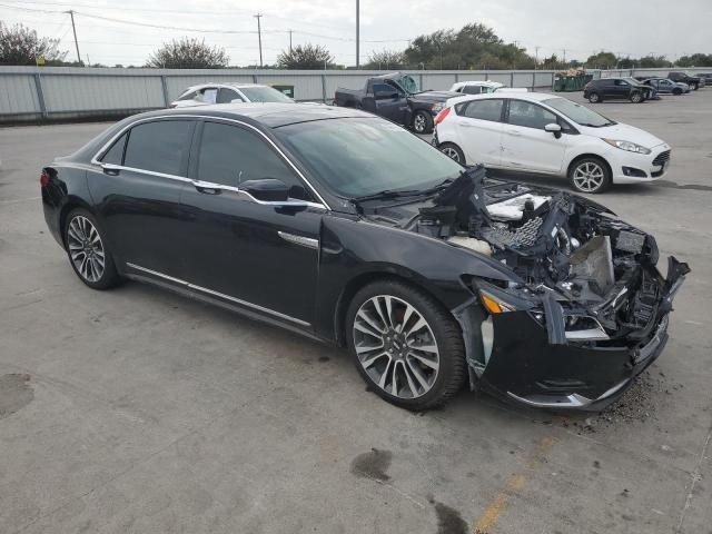 2017 Lincoln Continental Reserve