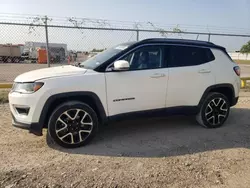 Jeep salvage cars for sale: 2017 Jeep Compass Limited