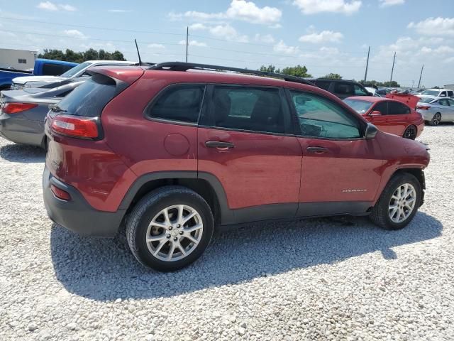 2016 Jeep Cherokee Sport