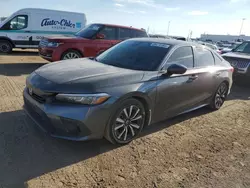 Salvage cars for sale at Brighton, CO auction: 2022 Honda Civic EX