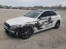 Carros salvage a la venta en subasta: 2016 Mercedes-Benz C300