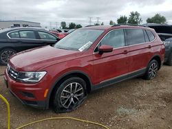 Volkswagen salvage cars for sale: 2020 Volkswagen Tiguan SE