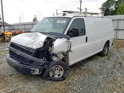 Salvage cars for sale from Copart Mebane, NC: 2020 Chevrolet Express G2500