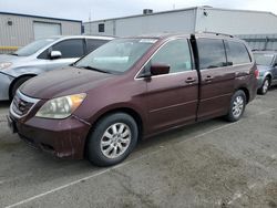 Salvage cars for sale at Vallejo, CA auction: 2010 Honda Odyssey EXL