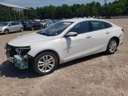 Salvage cars for sale from Copart Charles City, VA: 2018 Chevrolet Malibu LT