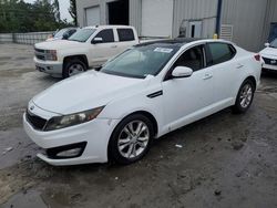 Salvage cars for sale at Savannah, GA auction: 2013 KIA Optima EX