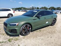 Salvage cars for sale at Riverview, FL auction: 2024 Audi S5 Premium Plus