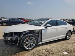 Salvage cars for sale at Houston, TX auction: 2020 Audi A5 Premium