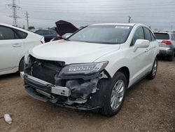 Salvage cars for sale from Copart Elgin, IL: 2018 Acura RDX Technology