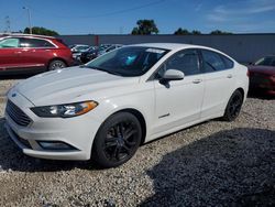 Ford salvage cars for sale: 2017 Ford Fusion SE Hybrid