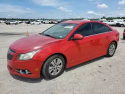 Salvage cars for sale at Houston, TX auction: 2014 Chevrolet Cruze LT