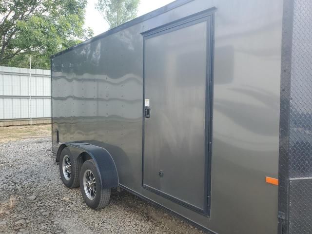 2022 Rockwood Solid 7X16 Enclosed Cargo Trailer