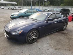 Salvage cars for sale at Savannah, GA auction: 2014 Maserati Ghibli S