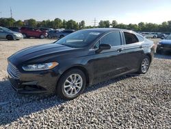 Salvage cars for sale at Columbus, OH auction: 2015 Ford Fusion S