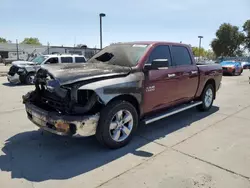 Carros salvage para piezas a la venta en subasta: 2017 Dodge RAM 1500 SLT