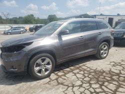 Toyota salvage cars for sale: 2015 Toyota Highlander Limited