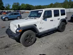 Jeep salvage cars for sale: 2021 Jeep Wrangler Unlimited Sport