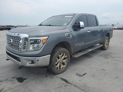 Salvage cars for sale from Copart New Orleans, LA: 2016 Nissan Titan XD SL