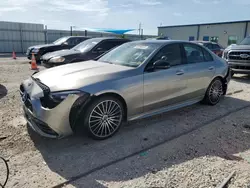 Mercedes-Benz Vehiculos salvage en venta: 2024 Mercedes-Benz C300