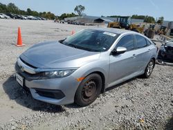 Vehiculos salvage en venta de Copart Hueytown, AL: 2018 Honda Civic LX