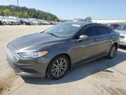 Salvage cars for sale at Louisville, KY auction: 2017 Ford Fusion SE