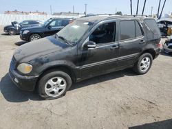 Mercedes-Benz salvage cars for sale: 2002 Mercedes-Benz ML 320