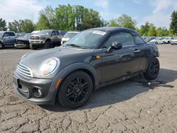 Salvage cars for sale at Portland, OR auction: 2012 Mini Cooper Coupe