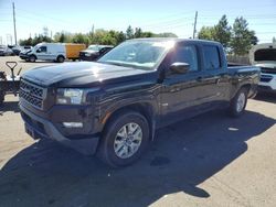 Salvage cars for sale at Denver, CO auction: 2022 Nissan Frontier SV