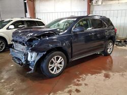 Chevrolet salvage cars for sale: 2017 Chevrolet Equinox LT