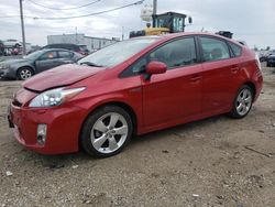 Salvage cars for sale at Dyer, IN auction: 2010 Toyota Prius