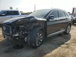 Salvage cars for sale from Copart Chicago Heights, IL: 2019 Infiniti QX50 Essential