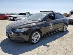 Salvage cars for sale at Antelope, CA auction: 2018 Ford Fusion SE