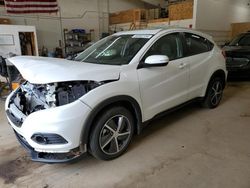 Salvage cars for sale at Ham Lake, MN auction: 2022 Honda HR-V EXL