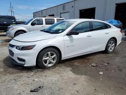 Chevrolet salvage cars for sale: 2017 Chevrolet Malibu LS