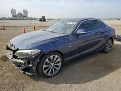 Salvage cars for sale at San Diego, CA auction: 2014 BMW 228 I