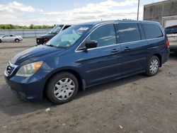 Honda salvage cars for sale: 2010 Honda Odyssey LX