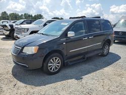 Salvage cars for sale at Lumberton, NC auction: 2014 Chrysler Town & Country Touring L