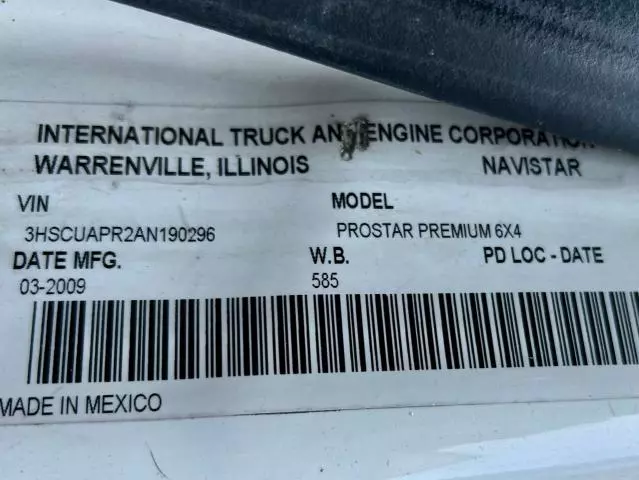 2010 International Prostar Premium